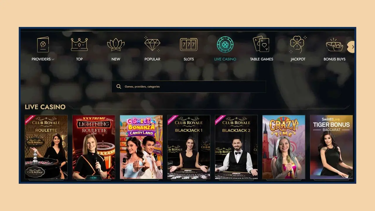 Site officiel du casino